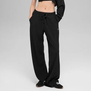 NWT ALO Yoga Muse Wide Leg Pant Black